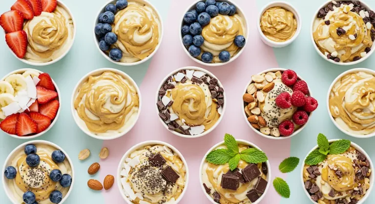 Peanut Butter Greek Frozen Yogurt