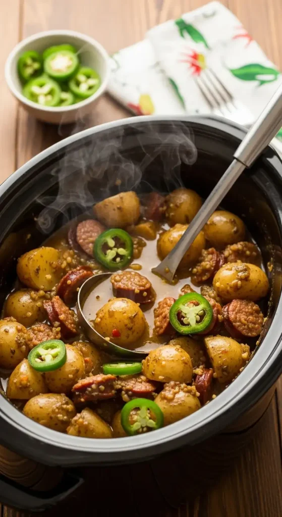 swamp potatoes crockpot