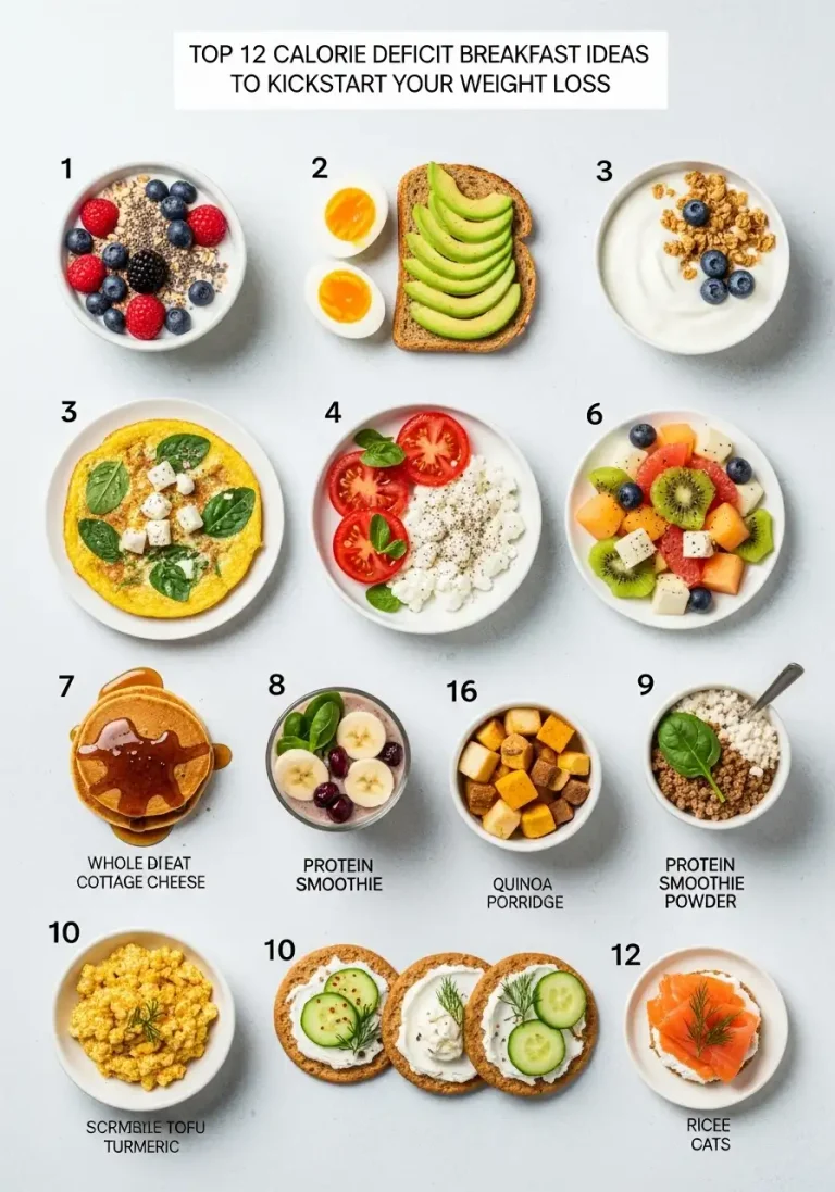 Calorie Deficit Breakfast Ideas