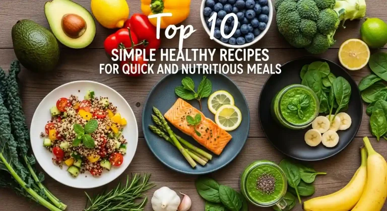 simple healthy recipes