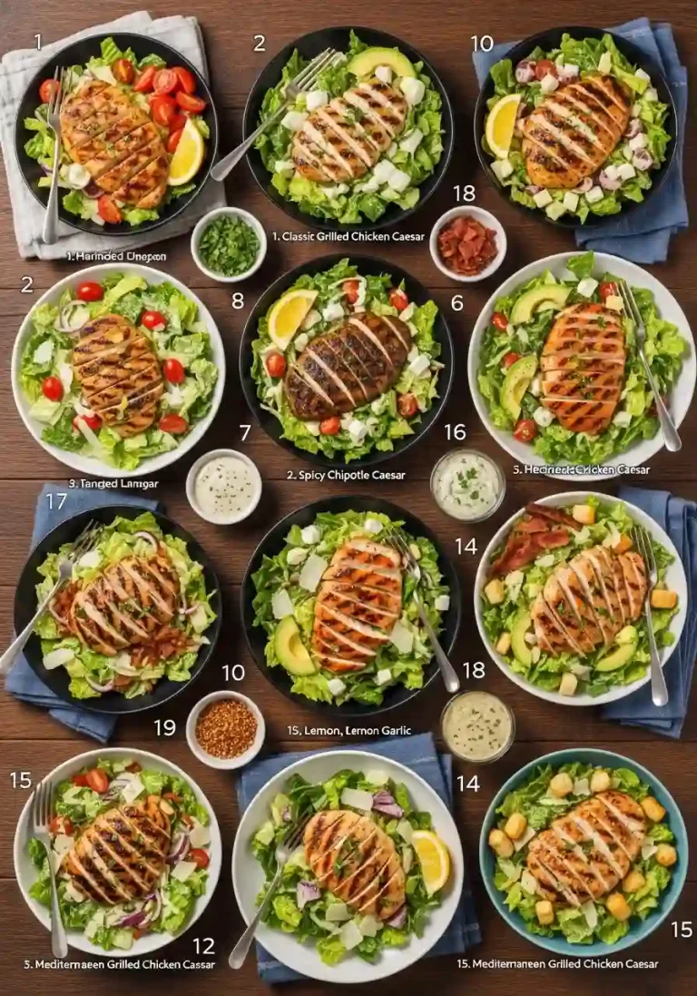 Grilled Chicken Caesar Salad