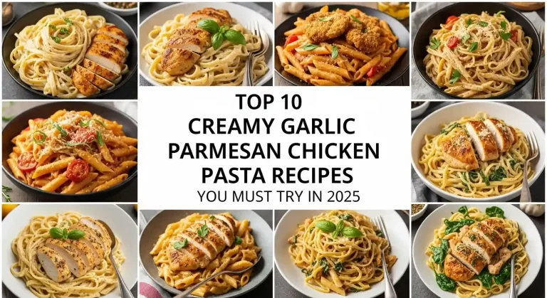 Creamy Garlic Parmesan Chicken Pasta