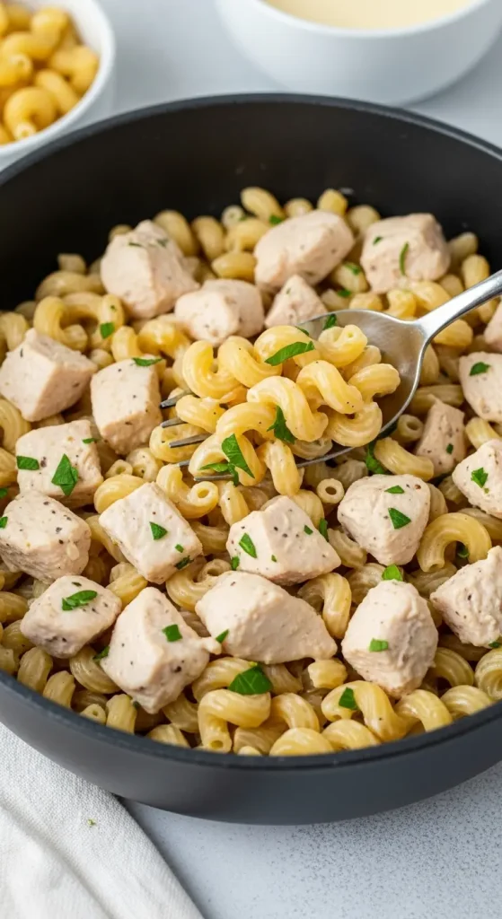 Creamy Garlic Parmesan Chicken Pasta