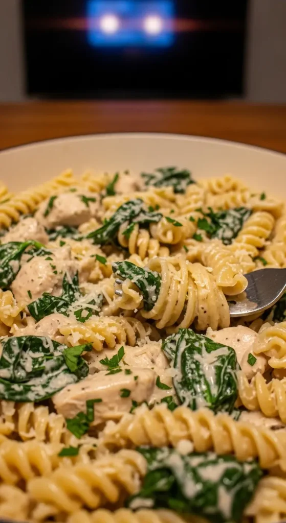Creamy Garlic Parmesan Chicken Pasta
