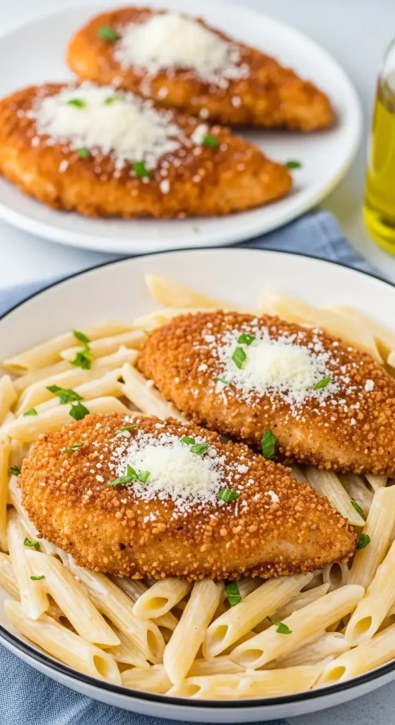 Creamy Garlic Parmesan Chicken Pasta